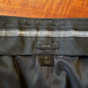 Classic pencil style pin stripe skirt